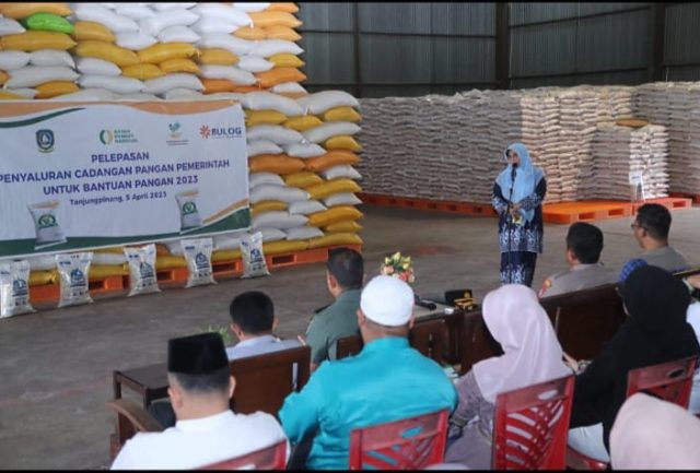 Pencadangan Pangan 2023 Wako Tanjungpinang Salurkan Untuk Masyarakat