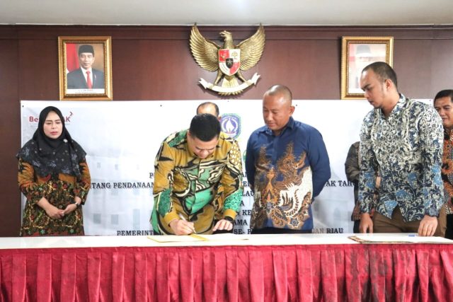 Kerjasama Terkait Pendanaan Pilkada Serentak 2024, Seluruh Sekda Di Kepri Teken Tandatangan