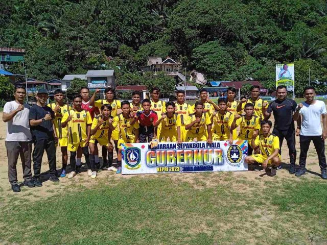 Jemaja Junior Menang Melawan Seleksi Raih Piala Gubernur Kepri Cup