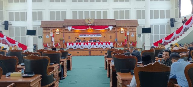 DPRD Kota Tanjungpinang Sampaikan KUA PPAS APBD Tahun 2024