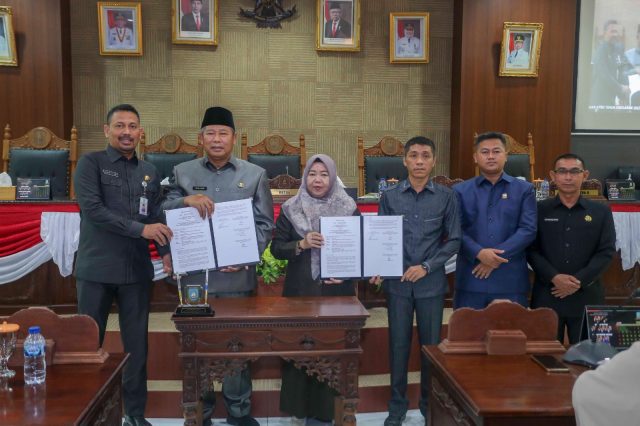 Ranperda  Pertanggung Jawaban APBD  2022 Resmi Disahkan, Ini Pesan Bupati