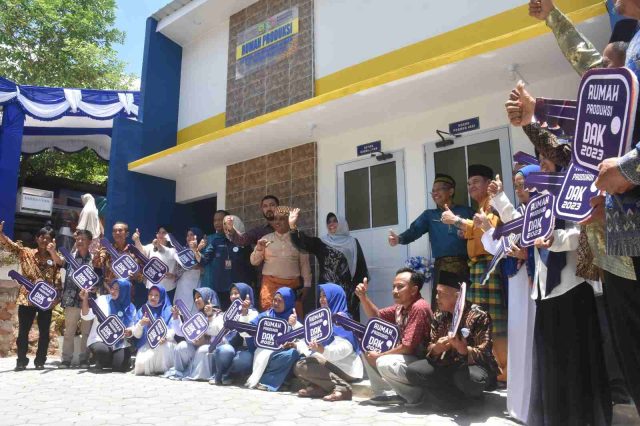 Rahma Resmikan Rumah Produksi IKM