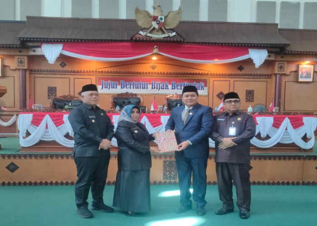 DPRD Kota Tanjungpinang Gelar Paripurna Penyampaian KUA-PPAS APBD-P 2023