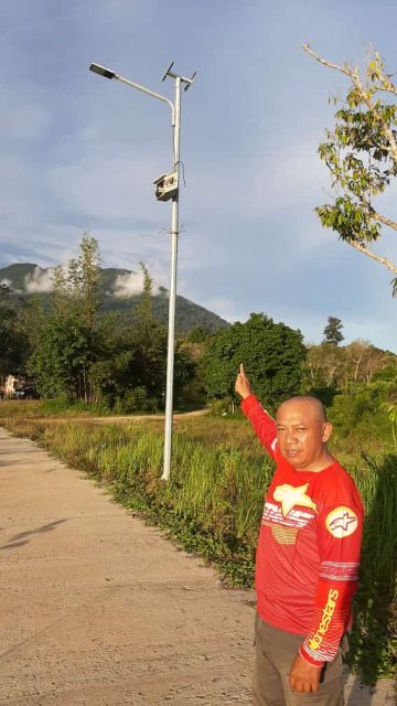Belum Diresmikan, 6 Unit PJUTS Embung Sebayar Hilang