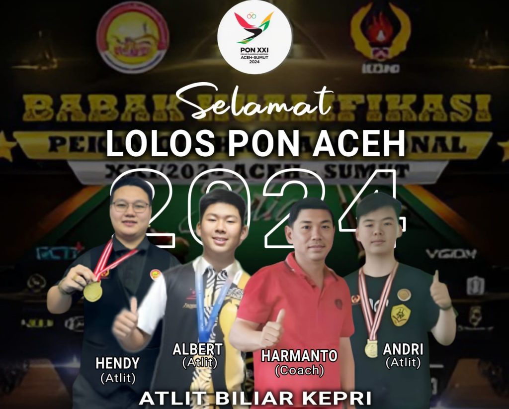 Kakak Adik Atlet Biliar Tanjunguban Akan Berlaga Di PON XXI Aceh-Sumut 2024