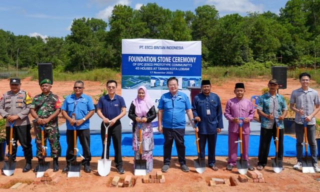 Esco Bangun 45 Rumah Prototype Community Untuk Karyawan Di Seri Kuala Lobam