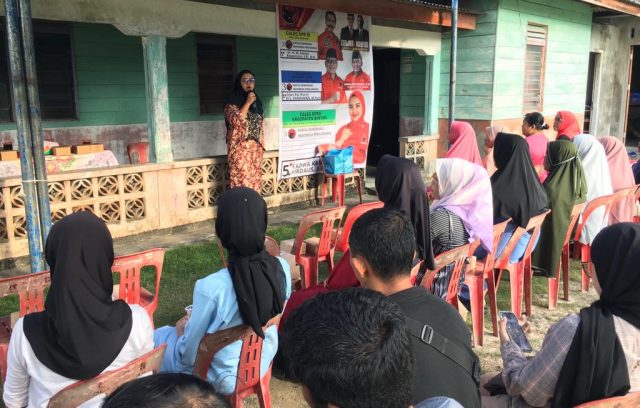 Fadwa Kamilah Firdaus, Caleg Milenial Yang Gelar Kampanye Terbuka Untuk Dengarkan Keluhan Warga
