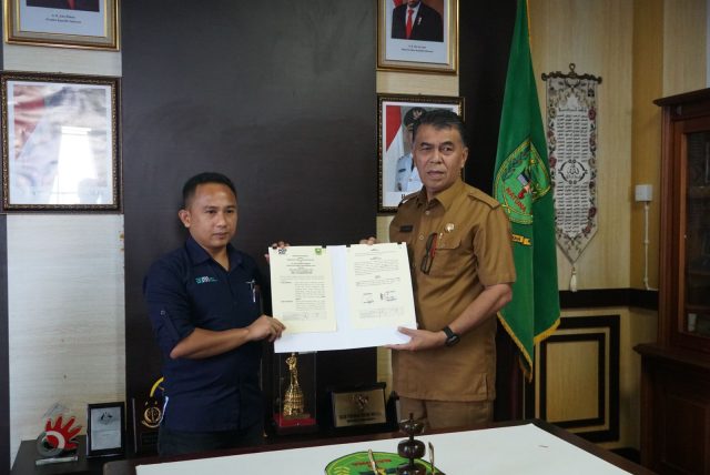 Agar Penyaluran Bansos Tepat Sasaran, Pemkab Jalin MoU PT. Pos Indonesia Tanjungpinang