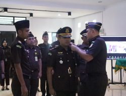 Niki Junismero Resmi Menggantikan Josron Sarmulia Malau Sebagai Kacabjari Tarempa