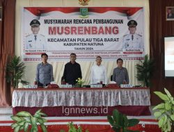 Musrenbang Kecamatan Menjadi Momen Anggota DPRD Natuna Syaifullah Kawal Aspirasi Masyarakat