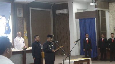 Bupati Karimun Aunur Rafiq Lantik Pejabat Fungsional Di Lingkungan Pemkab Karimun