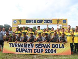 Buka Turnamen Sepakbola Bupati Cup 2024, Roby Kurniawan Sebut Bakat Atlet Bintan Siap Dilahirkan