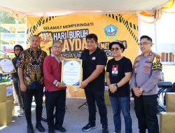 Peringatan May Day Bersama Ratusan Buruh Bintan, Roby Kurniawan Dengarkan Aspirasi Dan Masukan Pekerja