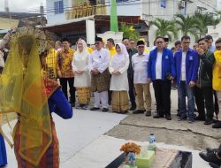 Diusung Tiga Partai Besar dan Ratusan Simpatisan Cermin Resmi Daftar ke KPU