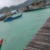 Dua Unit Rumah Warga Langan Tenggelam Masuk Laut