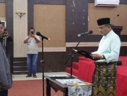 Mahsun Dilantik Jadi Dirut Perumda Bumi Berazam Jaya Karimun Periode 2024-2029