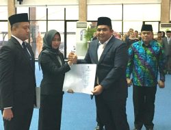 Roby Kurniawan Lantik Dua Kepala Dinas, Minta Langsung Kerja Dan Beradaptasi