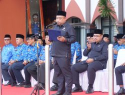 Momentum Hari Kesaktian Pancasila, Sekda Tegaskan Penerapan Nilai-Nilai Pancasila Di Jajarannya
