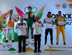 Tomi Riono, Atlet Jujitsu Kepri Meraih Medali Perunggu PON XXI