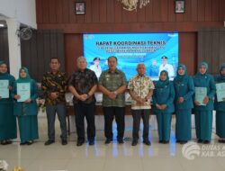 Bupati Asahan Buka Rapat Koordinasi Tim Penggerak PKK Kabupaten Asahan Bulan Januari 2025