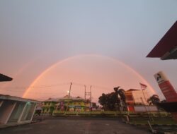 Fenomena Alam Halo Matahari, Bikin Heboh Warga Ranai