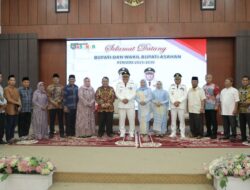 Sambut Kedatangan Bupati dan Wakil Bupati Asahan