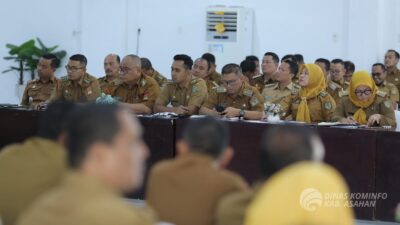 Bupati Asahan Pimpin Rakorpem Bulan Maret 2025