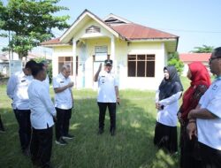 Wakil Bupati Asahan Tinjau Rencana Pembangunan  Lokasi Balai Latihan Kerja