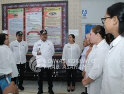 Tingkatkan disiplin Wabup Asahan Sidak  Kantor OPD Kantor Camat dan Puskesmas