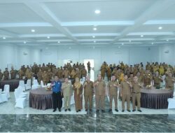 Bupati Asahan Dan Wakil Bupati Asahan Ikuti Penyerahan SPPT PBB-P2 Tahun 2025.