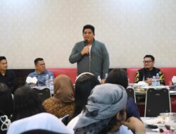Roby Sampaikan Komitmen Kolaborasi Bersama Mahasiswa Kepri Di Riau Saat Silahturahmi Di Pekanbaru