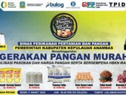 DP3 Anambas Gelar Gerakan Pangan Murah Jelang Idulfitri