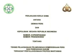 Langgar MoU, Ahli Pers Saibansah Dardani Sayangkan Pemanggilan Wartawan Beritakepri.id oleh Polresta Tanjungpinang