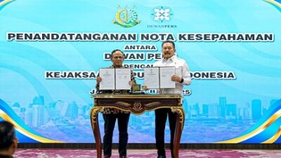 Sinergi Demokrasi, Dewan Pers dan Kejaksaan Agung Sepakati Kerja Sama Pengawasan Media dan Hukum