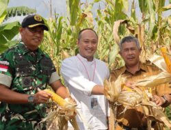 Kontribusi Nyata Denhanud 477 Kopasgat Dukung Ketahanan Pangan Nasional