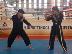 Perkuat Sinergi Beladiri, Puluhan Pendekar Silat Kunjungi Gelanggang Kick Boxing di Tanjungpinang