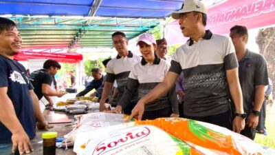 Stabilkan Harga Pasar Polres Bintan Buka Gerai Bazar Murah Di Bintan Timur, Antusias Warga Tinggi