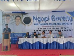 Ketua Tim Pemenangan ARB Dapil III Ucapkan Terima Kasih Kepada Suluruh Relawan