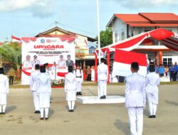 Upacara HUT Kemerdekaan RI Ke 80 Di Kecamatan Bintan Utara Dari Khidmat Berubah Jadi Semarak