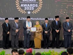 Bupati Bengkalis Kasmarni Raih BAZNAS Award 2025 untuk Kedua Kalinya