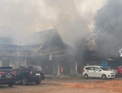 Bangunan Gedung Kosong Pelabuhan ASDP Tanjunguban Terbakar, Ada Suara Ledakan Keras