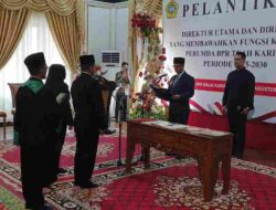 Bupati Karimun Lantik Direktur Utama dan Direktur Perumda BPR Tuah Karimun