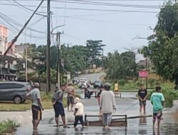 Curah Hujan tinggi, Sejumlah ruas Jalan mengalami Banjir