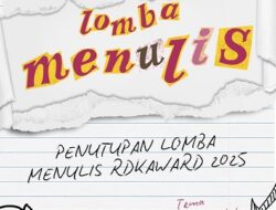 Pengiriman Karya Tulis Ditutup, Lomba Menulis RDK Award Diikuti 334 Peserta