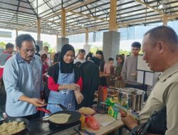 Nurdin Basirun Hadir Bazar Kuliner Nabati Syukur dan Bahagia Sekolah Matreyawira