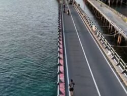 Pengendara Diduga Mabuk Tabrak Pagar Jembatan Selayang Pandang, Alami Patah Tulang Rusuk