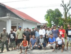 Nurdin Basirun Goro Bersama Masyarakat Kampung Sidorejo