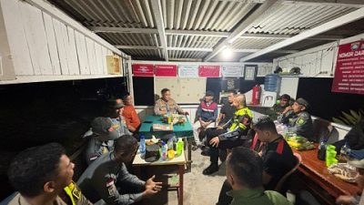 Polres Natuna Perkuat Kemitraan Polisi dan Warga Lewat Kunjungan ke Pos Satkamling