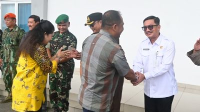 Danlanud RSA Natuna Naik Pangkat, Disambut Hangat Bupati Cen Sui Lan
