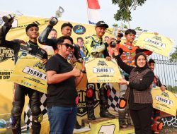 Deby-Apri Kompak Hadiri Dan Dukung Kejuaraan Road Race Bupati Bintan Cup Tahun 2025